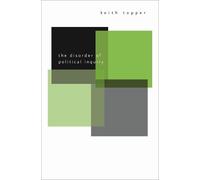 Keith Topper The Disorder of Political Inquiry (Copertina rigida)