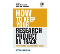 Keith Townsend How to Keep Your Research Project on Track (Copertina rigida)