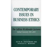 Keith W. Krasemann Contemporary Issues in Business Ethics (Tascabile)