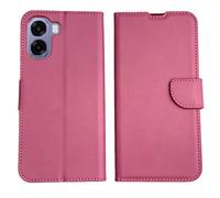 KEJI Cover a Libro in Pelle per OPPO A6X/A6k/A6T 4G (rosa)