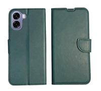 KEJI Cover a Libro in Pelle per OPPO A6X/A6k/A6T 4G (verde) | Chiusura Magnetica, Portafoglio, Flip Case, Stand Integrato, OPPO A6X/A6k/A6T