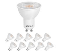 KEJIYILT Confezione da 10 lampadine LED GU10 7W equivalenti a una lampada