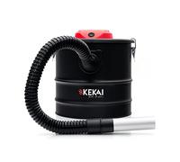 Kekai Aspiracenere 18L Trajano 1200W Filtro HEPA Lavabile in Acciaio Nero