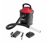 Kekai Aspirapolvere | Soffiatore per ceneri wireless 12 litri Graciano Filtro HEPA lavabile con batteria e caricatore