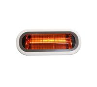 Kekai Stufa Elettrica Infrarossi Fibra di Carbonio 2000W per Interni e Esterni Top Design 46x19x7,5 cm a Soffitto o Parete