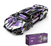 KeKeDuo Technik Sports - Kit da costruzione, 1064 pezzi, modello di auto da costruire, compatibile con le grandi marche