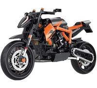KeKeDuo Tecnica Moto Blocchi per Superduke 1290R Supermoto, 579 mattoncini di bloccaggio tecnica da corsa Superbike, kit di modellismo compatibile con altre marche