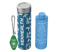 KEKHEALTH Borsa termica compatta per insulina 60H, per medicinali da viaggio, approvata dalla TSA, custodia per il trasporto di diabetici, con etichetta medica QR (Hazel)