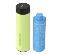 KEKHEALTH Tazza Refrigerata per Insulina con Visualizzazione Della Temperatura, Borsa Termica per Insulina 1-3 Penne, Borsa Termica Medicinali, Kit Diabetici con Impacchi di Ghiaccio(Verde Cedro)