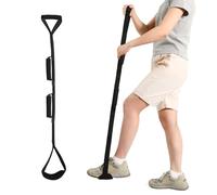 Kekoy cinghia per sollevare gambe con impugnature e supporto per il piede