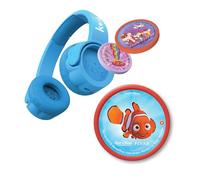 Kekz Starter set Premium Blu: cuffia per biscotti con chip audio Disney - Trova Nemo, Cookie Crew gioco d'ascolto & Wunderkekz (cuffie per bambini, cuffie da viaggio per viaggiare e a casa, viaggi con