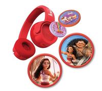 Kekz Vaiana Premium - Set di accessori per biscotti, colore: rosso, con 2 chip audio, riproduzione audio Vaiana 1 + 2, Cookie Crew & Wunderkekz (cuffie per bambini, cuffie da viaggio per viaggiare e