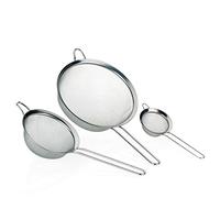 kela 11074 - Set di setacci da Cucina Profi, 3 Pezzi, in Acciaio Inox - NUOVO