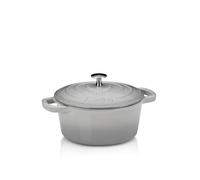 Kela 12605 Casseruola con Coperchio, Ghisa, Rivestimento Smaltato, Alta Conserva