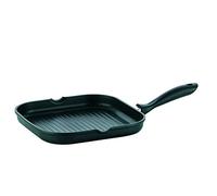 Kela 15156 - Piastra quadrata Kerros, in alluminio pressofuso, 28 x 28 x 4 cm