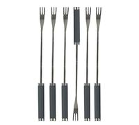 kela 16581 Formaggio forchettine da fonduta Montana 6 Teilig in Acciaio Inox, Gr