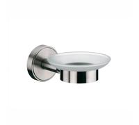 Kela 21581 Marbea - Portasapone con Montaggio a Muro, in Acciaio Inox Opaco