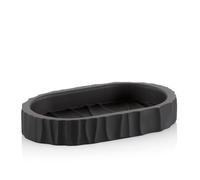 Kela 23764-CN - Portasapone Merida 4P, colore: Nero