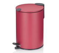 Kela Cestino per Cosmetici Mats 3 Litri Silent Close, Metal, Red, One Size