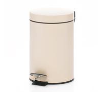 Kela Secchio cosmetico Monaco 3 Litri, Metal, Beige, 17 cm