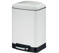 Kela Davino secchio della spazzatura 6 l bianco-nero 22996