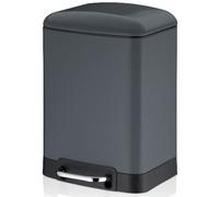 Kela Davino secchio della spazzatura 6 l grigio 22992