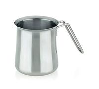 Kela "Herta Bicchiere per Latte in Acciaio Inox, Colore: Argento, 350 ml