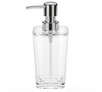 Kela "Kristall Dispenser di Sapone Liquido, in plastica Trasparente