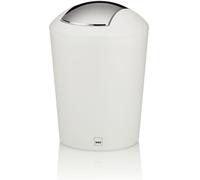 Kela Marta secchio della spazzatura 1.7 l cromo-bianco 22271