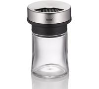 Kela Miko contenitore 6x6x9.5 cm trasparente-nero 11612