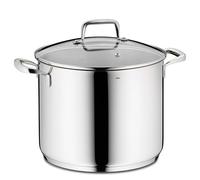 kela Pentola per verdure 24 cm FLAVORIA, pentola a induzione 8 L, pentola per pasta con coperchio in vetro con valvola di sfiato del vapore, scala interna, pentola grande, senza rivestimento