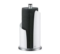 kela 11201, Portarotolo per Carta da Cucina, Diametro di 15 cm, Acciaio Inox/Metallo, Stella, Bianco
