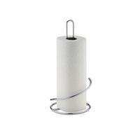 KECKU 12238 Porta Rotolo di Carta da Cucina Caro 33 cm, 15 cm Diametro, Metallo, Cromato