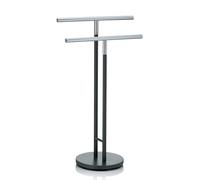 kela Portasciugamanida terra 92,5 cm, portasciugamani con 4 barre, SINERIO, antracite lucido