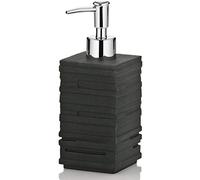 Kela "Posidon in Dispenser di Sapone Liquido, in plastica, Colore: Nero