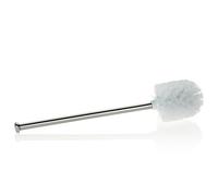 Kela Pulcro 18964 - Spazzolino per WC con Manico in Acciaio Inox, 7,5 x 35,5 cm