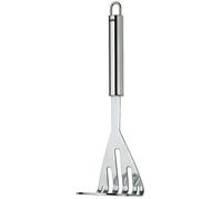 kela Schiacciapatate Rondo, 25 cm, in Acciaio Inox Opaco, Argento, 25 x 8 x 4 cm