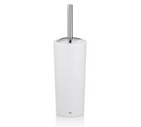 kela Scopino bianco opaco con contenitore 36,5 cm, scopino MARTA con testina intercambiabile, set scopino WC