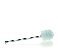 Kela 18965 - Spazzolone per WC Pulcro con Asta in Acciaio Inox e Spazzola di Ricambio, 8,5 x 35,5 cm