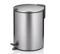 Kela Tappetini Contenitore per Cosmetici, Acciaio Inossidabile, Argento Opaco, 5 L