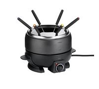 kela set elettrico per fonduta di carne 9 pezzi, set per fonduta per 6 persone SIMPLON, fonduta di formaggio, fonduta di cioccolato elettrico con forchette, portaforchette, 800W