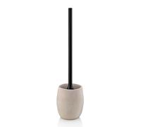 kela Spazzolino WC Roda, Ø 10,5 cm, cemento, beige, manico in plastica, 23681