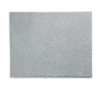 kela Tappetino da bagno antiscivolo55 x 65 x 1,5 cm MAJA, tappeto da bagno grigio, lavabile, poliestere riciclato, morbido tappetino da bagno