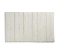 kela Tappetino da bagno Megan, 100 cm x 60 cm, 100% cotone, bianco off, antiscivolo, lavabile fino a 30 °C, adatto per riscaldamento a pavimento, 23582