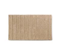 kela - Tappetino da bagno Megan, 100% cotone, beige, 65 x 55 x 1,6 cm