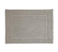 kela Tappetino da bagno Ladessa, 50 cm x 70 cm, 100% cotone, grigio argento, lavabile a 60 °C, adatto per riscaldamento a pavimento, 23485