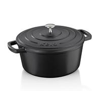 kela Tostatrice Tonda Calido Nero 5 Litri, Cast Iron