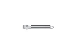 kela zester in acciaio inox 16 x 2,5 x 2 cm RONDO, raschietto per limoni, zester lavabile in lavastoviglie, lucido