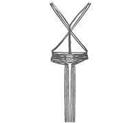 keland Cintura da strega medievale per donna, grigio., Taglia unica