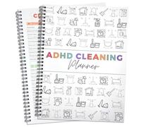 Kelav Programma di Pulizia, Pianificatore per Pulizie Domestiche, Programma di Pulizia Giornaliero Settimanale Mensile, di Pulizia ADHD per Adult